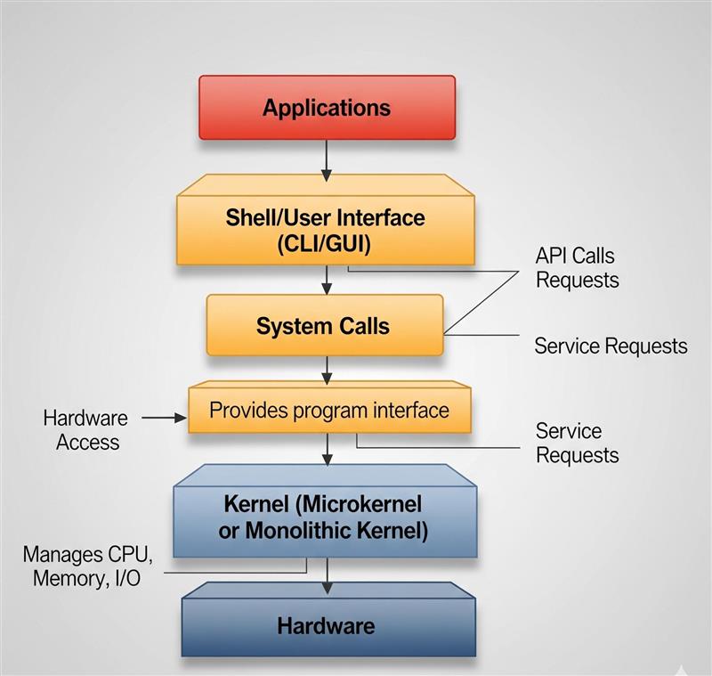 Structure of Operating System